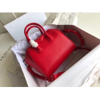Luxury Imitation Givenchy Grained Calfskin Antigona Bag BB0511 red
