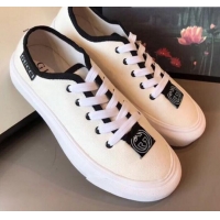 Affordable Price Gucci GG Label Canvas Platform Sneakers White G71607