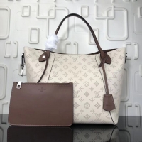 Luxury Classic Louis Vuitton Original Mahina Leather HINA Bag M53140 White