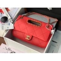 Super Quality Chanel Flap Bag Original Sheepskin Leather AS1466 red