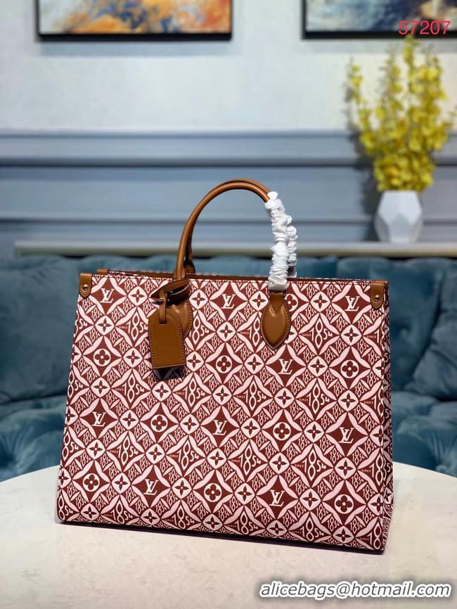 Trendy Design Louis Vuitton ONTHEGO M57207 brown