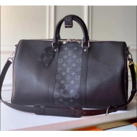 Most Popular Louis Vuitton Keepall 45 Bandoulière Travel Bag M53764 Black