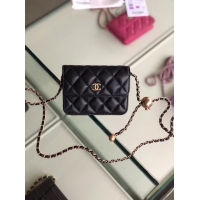 Good Quality Chanel Sheepskin Original Leather Pocket AP1461 black