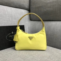 Luxury Prada Re-Edition 2000 nylon mini-bag 91515 yellow