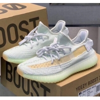 Good Taste Adidas Yeezy Boost 350 V2 Static Sneakers A51506 Green/White/Yellow 2019