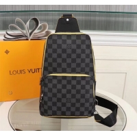 Discount Louis Vuitton Damier Graphite canvas AVENUE SLING BAG N42424
