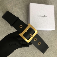Top Grade Dior Wide leather belt with 50 mm D4261 black