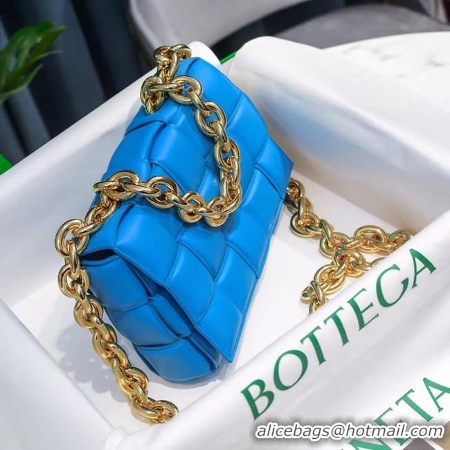 Best Grade Bottega Veneta THE CHAIN CASSETTE Expedited Delivery 631421 blue