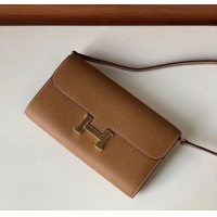 Duplicate Hermes Constance to go mini Bag H4088 brown