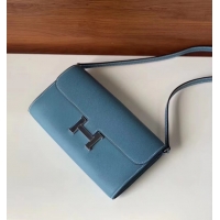 Good Quality Hermes Constance to go mini Bag H4088 blue