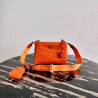 Expensive Prada Nylon Re-Edition 2000 Shoulder Bag 1BH046 orange