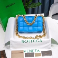 Best Grade Bottega Veneta THE CHAIN CASSETTE Expedited Delivery 631421 blue