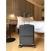 High Quality Goyard Original Trolley Travel Luggage In 20 inch G44009 Dark Grey