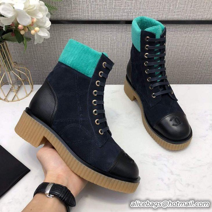 ​Best Discount Chanel Original Quality Leather Boots C1153 Black