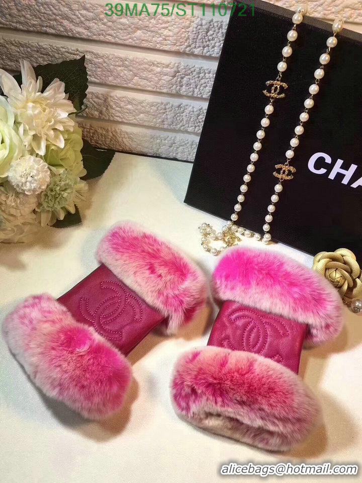 Buy Classic Chanel Gloves In Sheepskin Leather Women G110721