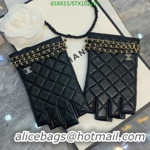 Luxury Discount Chanel Fashion Trend Half-finger Gloves WomeNs Gloves C111891