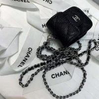 Top Grade Chanel AirPods Pro Case A81019 Black