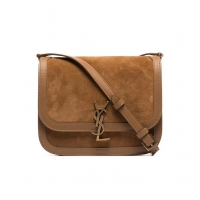 Cheapest Yves Saint Laurent IN SUEDE AND SMOOTH LEATHER Y535025E brown
