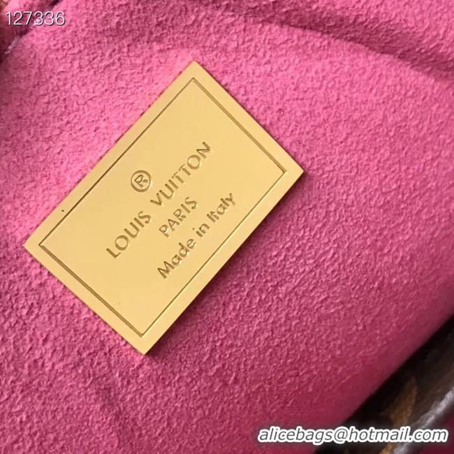 Promotional Louis Vuitton Monogram Vernis Alma BB Tote Bag M91606 pink