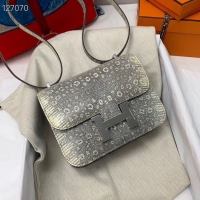 Shop Super Quality Hermes Constance Bag Togo Origianl Lizard Leather H9999 Gray