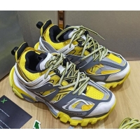 Super Quality Balenciaga Track 3.0 Tess Trainer Sneakers 090186 Yellow/Grey