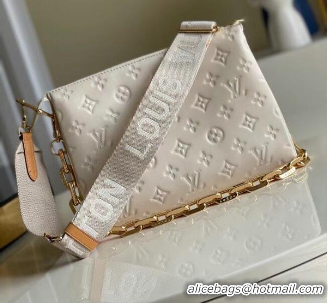 Famous Brand Design Louis Vuitton COUSSIN PM M57793 Cream