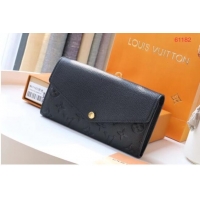 Promotional Louis Vuitton Original Monogram Empreinte Wallet M61182 black