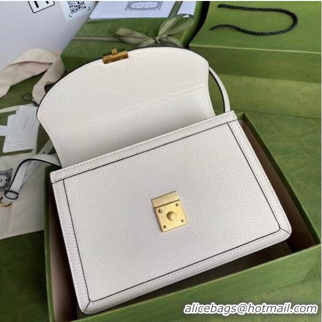 Trendy Design Gucci Ophidia small top handle bag with Web 651055 white