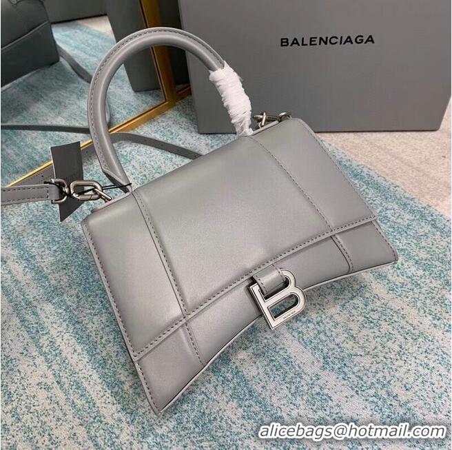 Promotional Balenciaga HOURGLASS SMALL TOP HANDLE BAG B108895-1 Grey