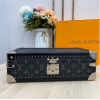 Unique Discount Louis Vuitton Monogram Canvas Watches Box 40664 Black