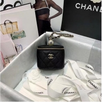 Unique Style Chanel small vanity with chain AP2118 black