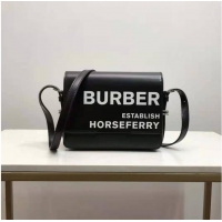 Best Quality BurBerry Original Leather Shoulder Bag BU55659 Black