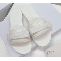 Good Quality Dior Dio(r)evolution Flat Slide Sandals 050629 White