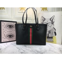 Inexpensive Gucci Ophidia series medium GG Tote Bag 631685 Black
