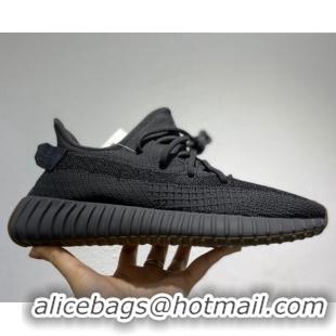 Most Popular Adidas Yeezy Boost 350 V2 Static Sneakers Black 082878