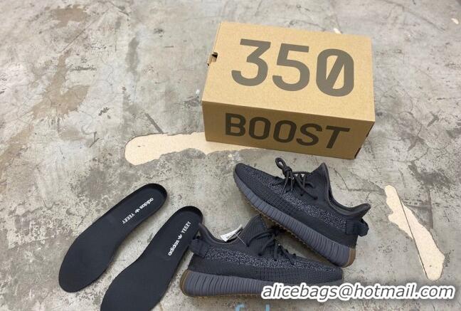 Most Popular Adidas Yeezy Boost 350 V2 Static Sneakers Black 082878