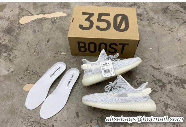 Pretty Style Adidas Yeezy Boost 350 V2 Static Sneakers 082881 White/Grey 