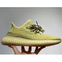 Top Grade Adidas Yeezy Boost 350 V2 Static Sneakers 082883 Yellow
