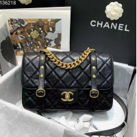 Top Quality Chanel Original Leather Flap Bag AS2696 Black