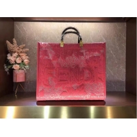 Buy Discount FENDI LARGE embroidery bag 8BH386AB Rose