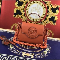 Good Product Versace Original Calfskin Leather Bag FS1040 orange