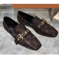 Good Product Louis Vuitton Bahia Monogram Canvas Flat Loafers 061515