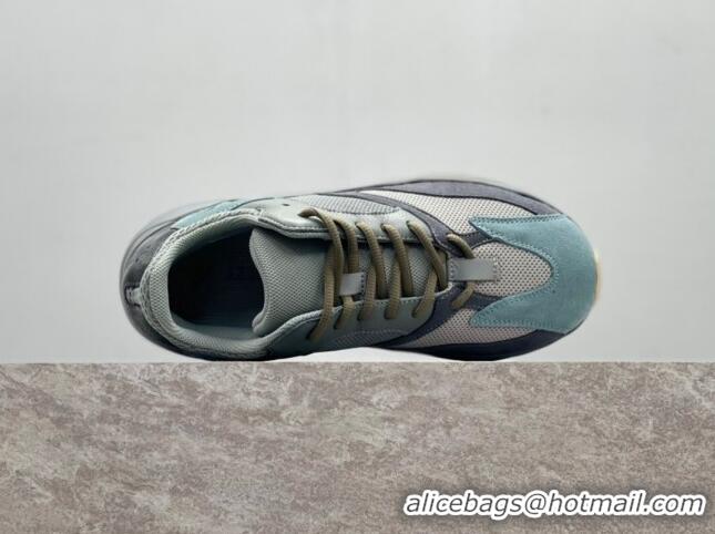 Fashion Adidas Yeezy 700V2 Sneakers AYV12 Blue/Deep Grey
