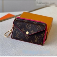 Promotional Louis Vuitton Monogram Canvas Card Holder Recto Verso Wallet M69431 Hot Pink 2020