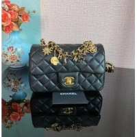 Top Quality Chanel Classic Flap Shoulder Bag Original Sheepskin leather AS2326 Black