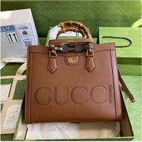 Elegant Gucci Diana medium tote bag 655658 brown