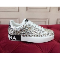 Good Product Dolce & Gabbana DG Crystal Allover Sneakers 111524