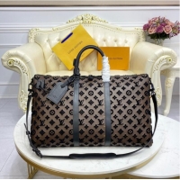 Buy Classic Louis Vuitton KEEPALL BANDOULIERE 50 M45069 dark brown