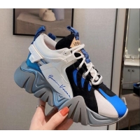 Top Quality Versace Squalo Sneakers 126114 Blue/Black/White
