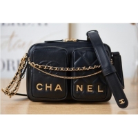 Well Crafted Chanel Shoulder Bags AS2924 black